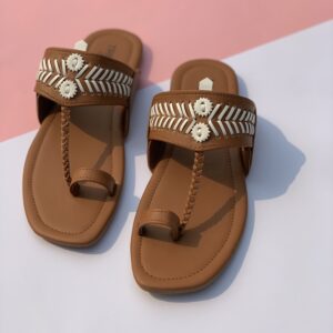 Brown /Choclate Kolhapuri Chappal