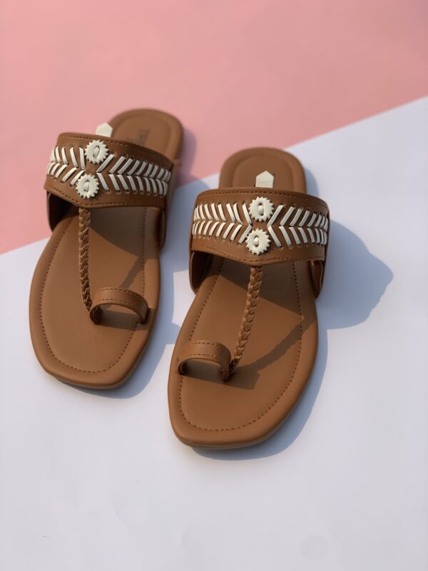 Brown /Choclate Kolhapuri Chappal