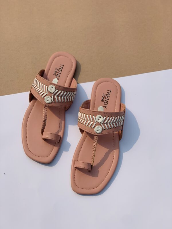 Lvory Indian Kolhapuri Chappal - Image 3